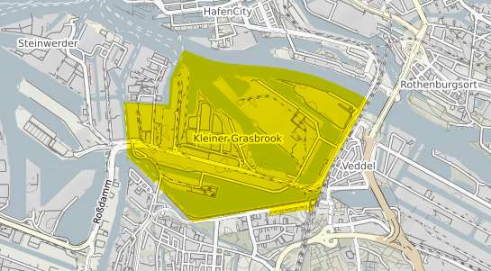 Immobilienpreisekarte Hamburg Kleiner Grasbrook